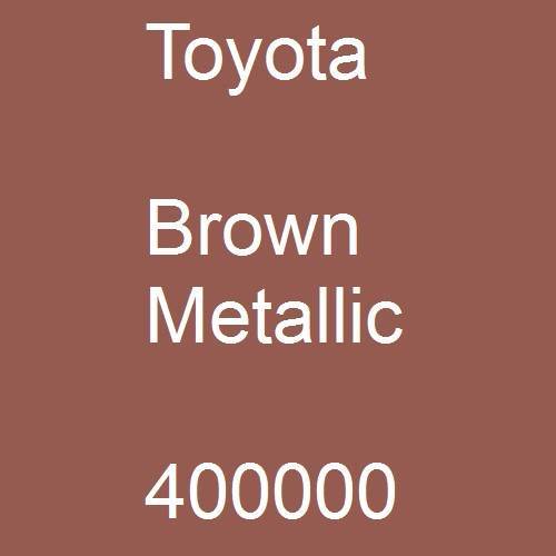 Toyota, Brown Metallic, 400000.